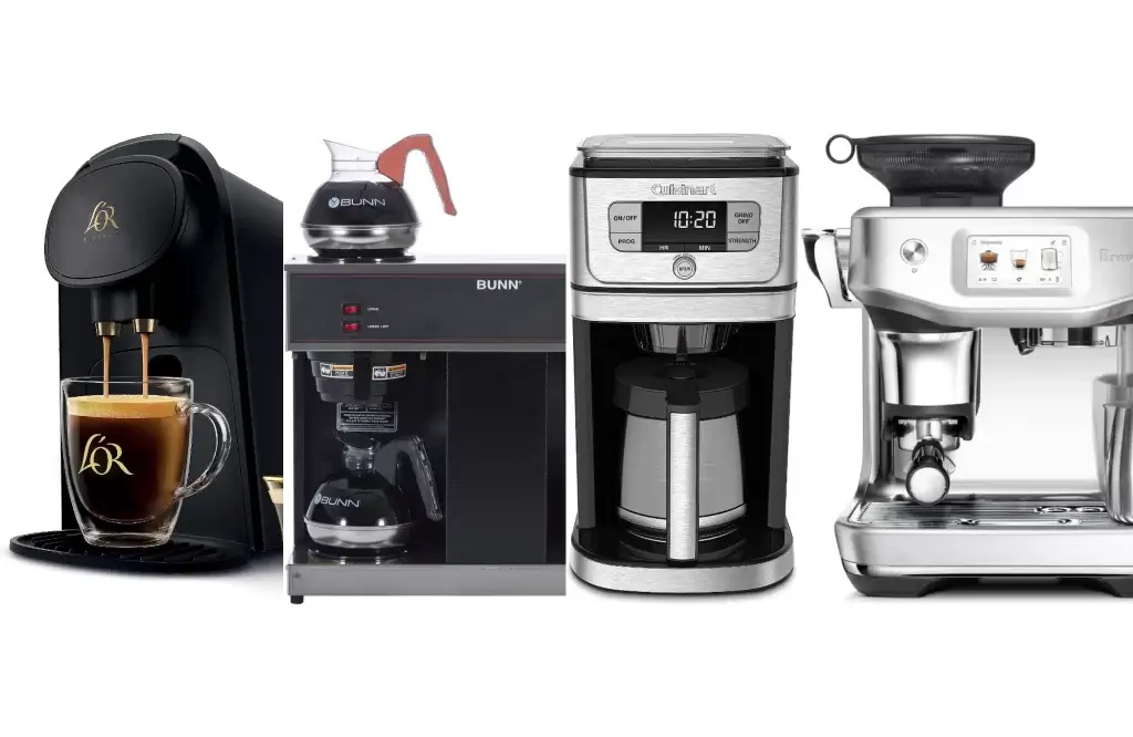 Four Coffee Machines